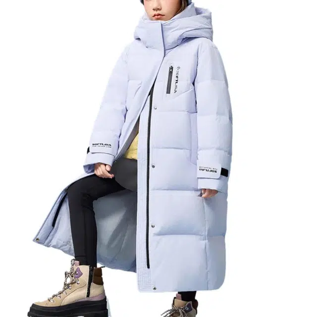 鸭鸭 防风防水保暖轻盈舒适羽绒服 青少年