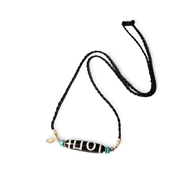 【福星高照交旺运】 玉临门 天珠手工编织配饰  水逆绝缘体 佳偶天成#好运 玛瑙 项链 男女同款情侣款