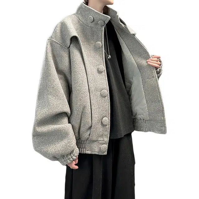 寻星记 多风格立领保暖百搭外套夹克 男女同款