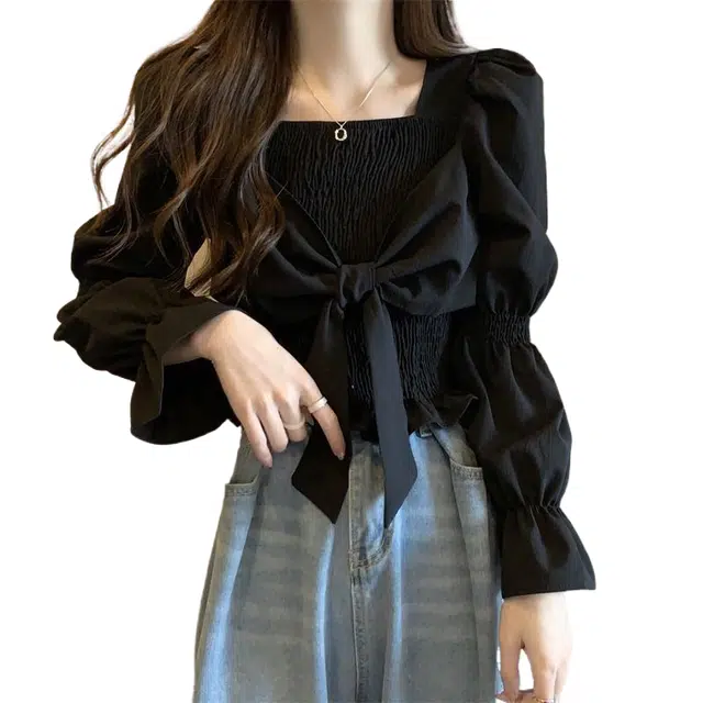 木清清 通勤舒适百搭长袖衬衫 女款