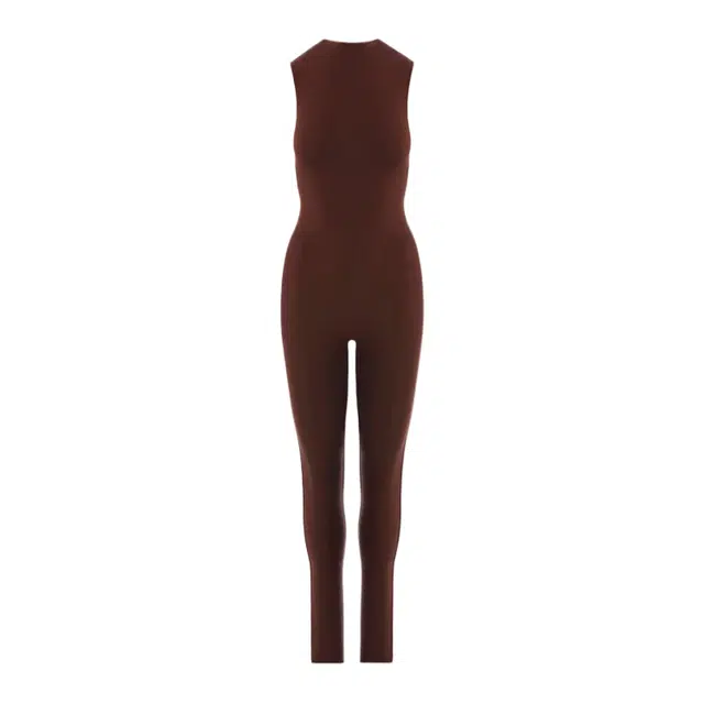 NAKED WARDROBE Sleeveless Sculpt Jumpsuit NW
