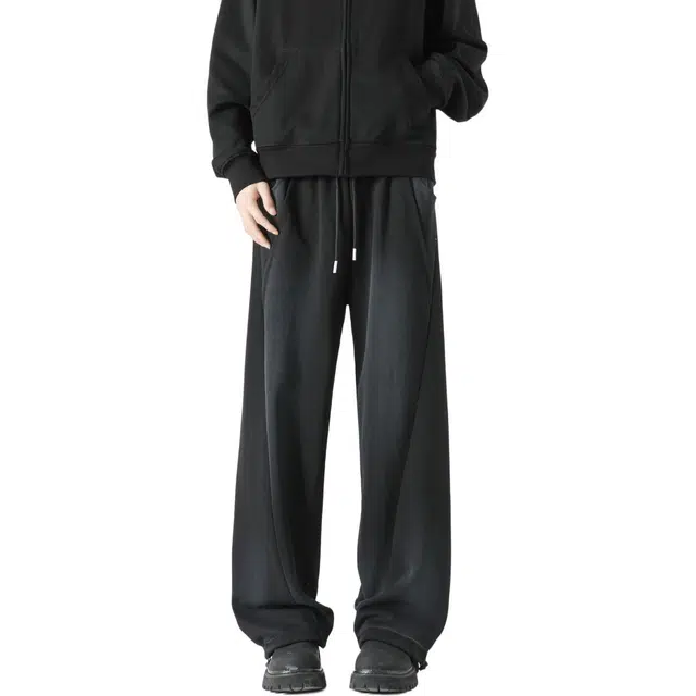 敦煌博物馆 美式高街直筒百搭休闲裤 男女同款