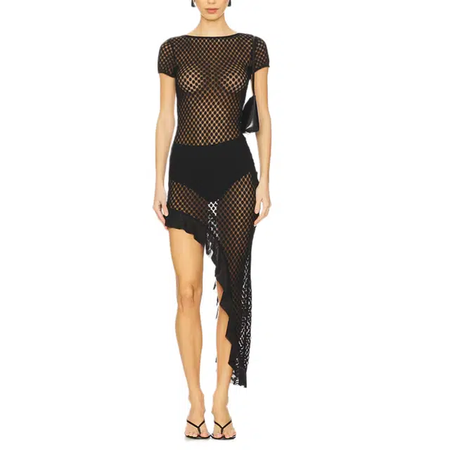 SUPERDOWN Aletta Asymmetric Dress