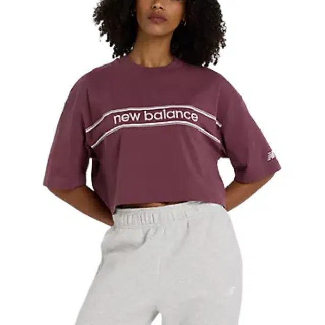 New Balance Athletics Linear Logo T