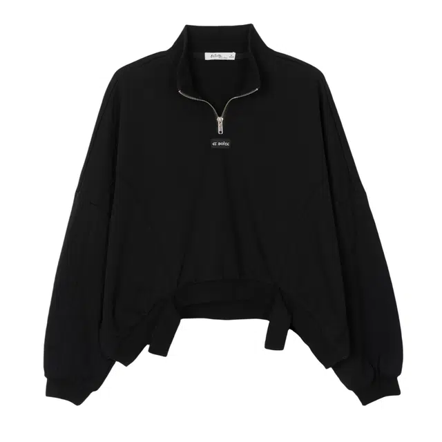 法文箱子 纯色宽松舒适长袖卫衣 女款