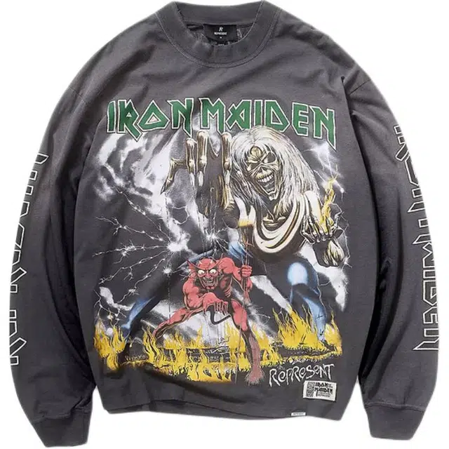 REPRESENT x lron Maiden SS25 T