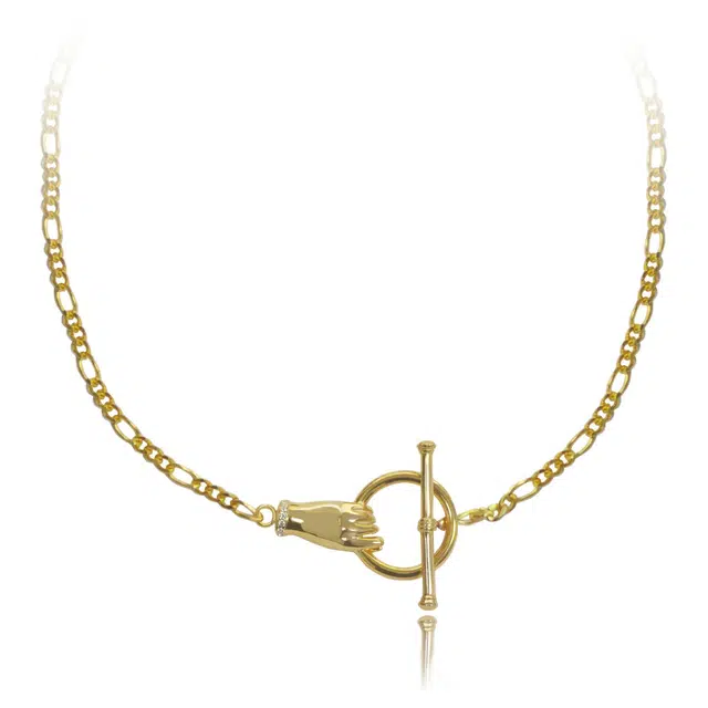 leclic 14k Hold on tight