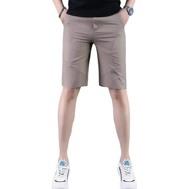 尘映 美式高端潮牌修身五分裤休闲短裤 男款