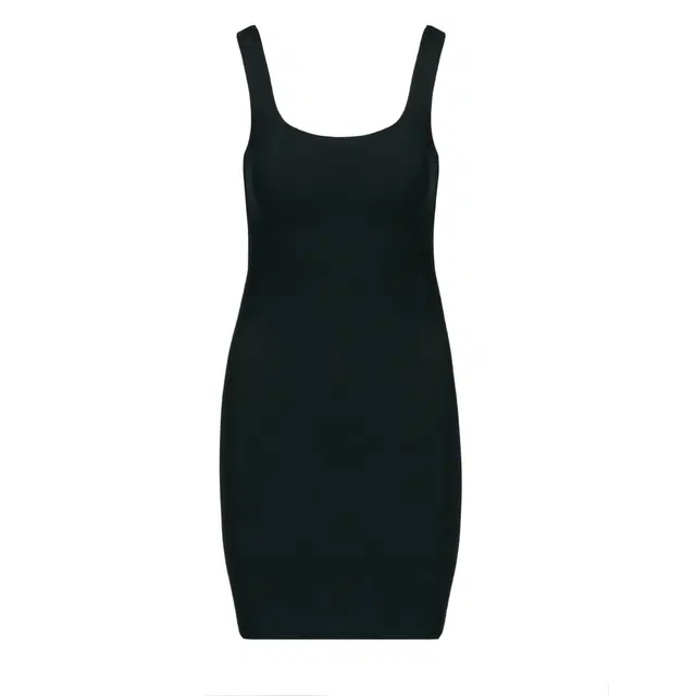 NAKED WARDROBE NW Sculpt Tank Mama Mini Dress Baby Mama