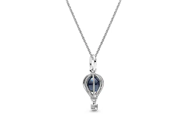 Pandora Dream Journey Hot Air Balloon Necklace Silver