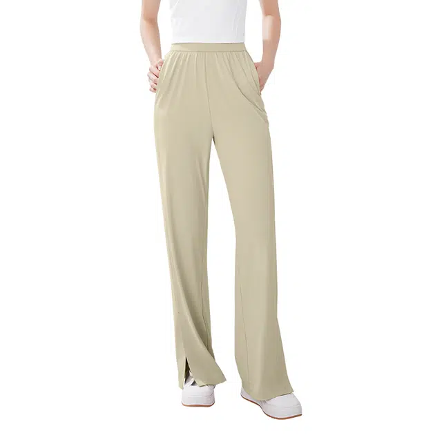 蕉下 冰丝防晒防紫外线轻薄冰凉透气速干阔腿休闲裤 女款