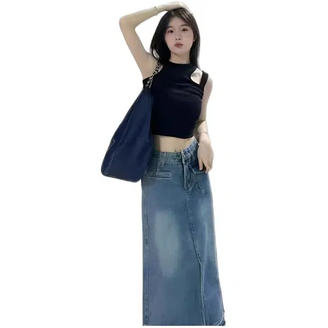 天才小熊 潮流时尚甜辣妹上衣无袖背心 女款