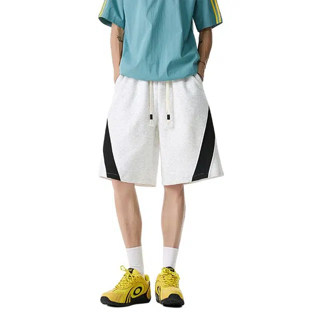 佐菲利 运动薄款宽松潮牌美式外穿五分休闲短裤 男女同款