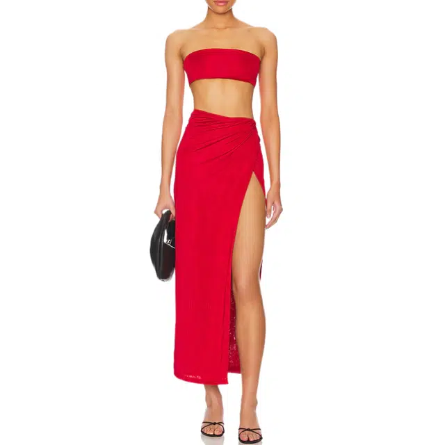 SUPERDOWN Karolyna Maxi Skirt Set