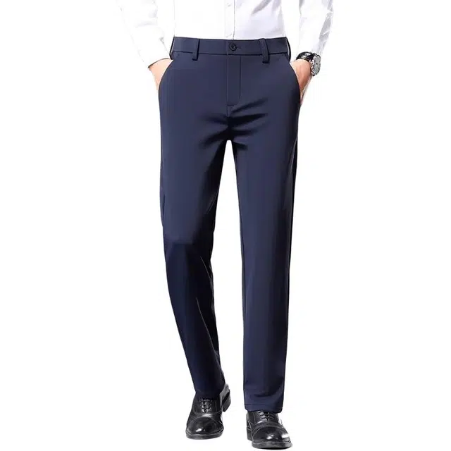 炳盛 西裤商务百搭直筒外穿弹力夏季休闲裤 男女同款