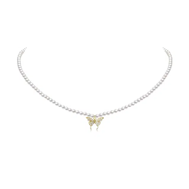 韵系 小众设计感高级颈链 锆石 项链 女款