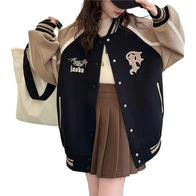 浪莎 时尚柔软舒适百搭棒球服青少年