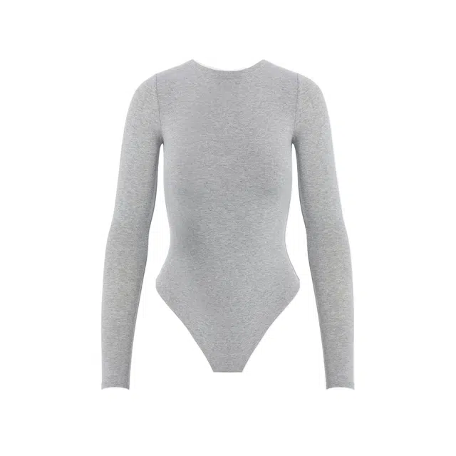 NAKED WARDROBE NW Sculpt Crewneck Bodysuit