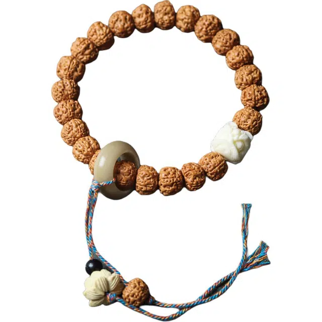 得笙陌 醒狮跑环莲花#好运 金刚菩提 手串 男女同款情侣款