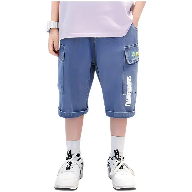 木木兔 洋气休闲舒适短裤 中小童