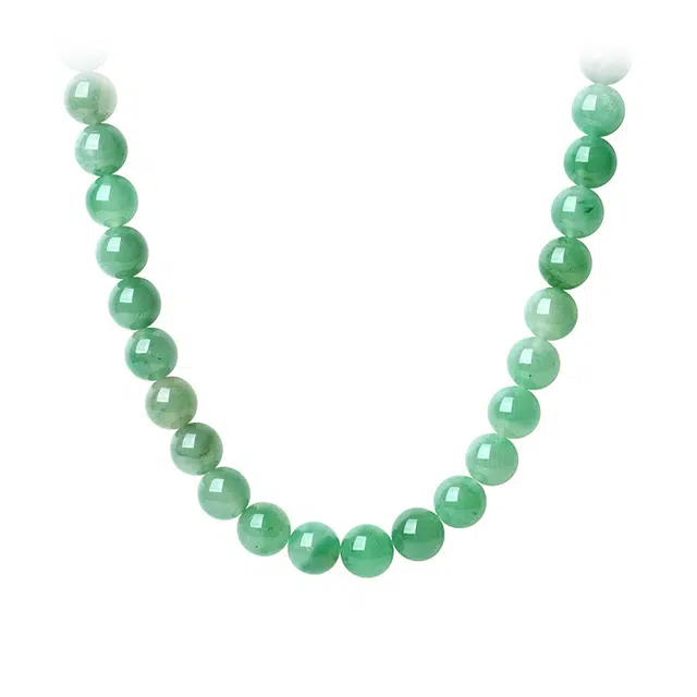 周大生 逸山青纯银锁骨链 小众大气轻奢贵气感 新中式国风国潮旗袍穿搭 非洲翠 项链 女款