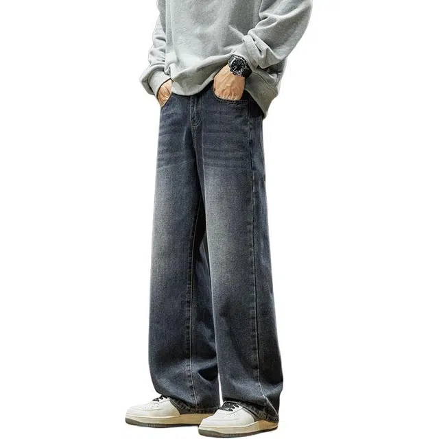 PANDA ADEVIL Wide Leg Jeans