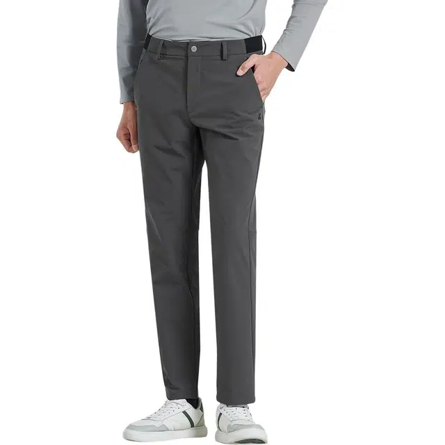 利郎 弹力侧缝插袋舒适极简风质感百搭商务长裤休闲裤 男款