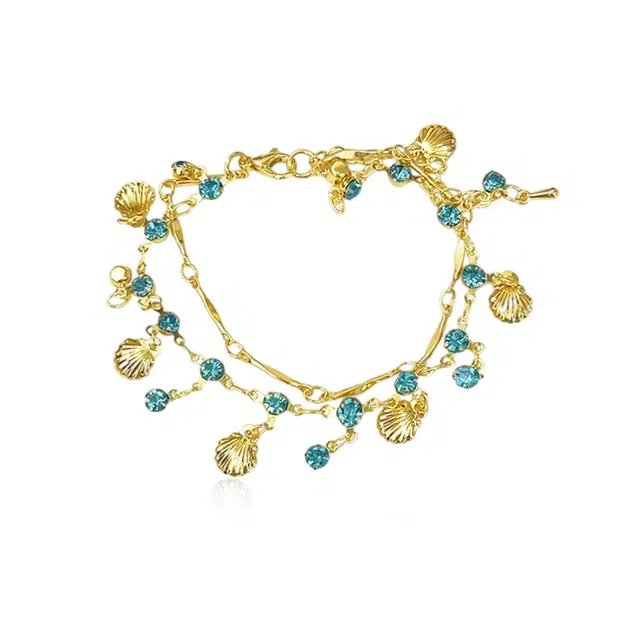 希遇 羽栩絮语 时尚精致小众设计 高级质感 优雅温柔大方 田园风 日常通勤百搭 合金 项链 男女同款情侣款