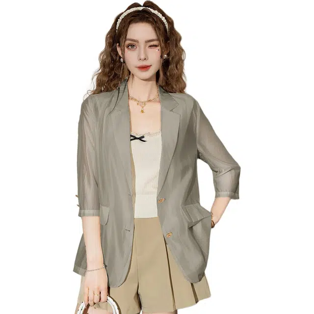 法文箱子 高级感外套时尚舒适气质西装 女款