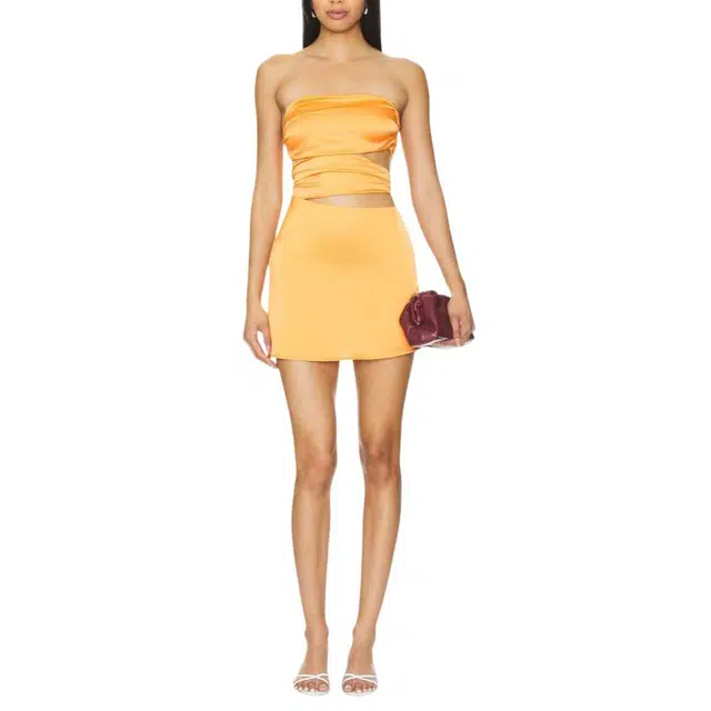 SUPERDOWN Strapless Dress
