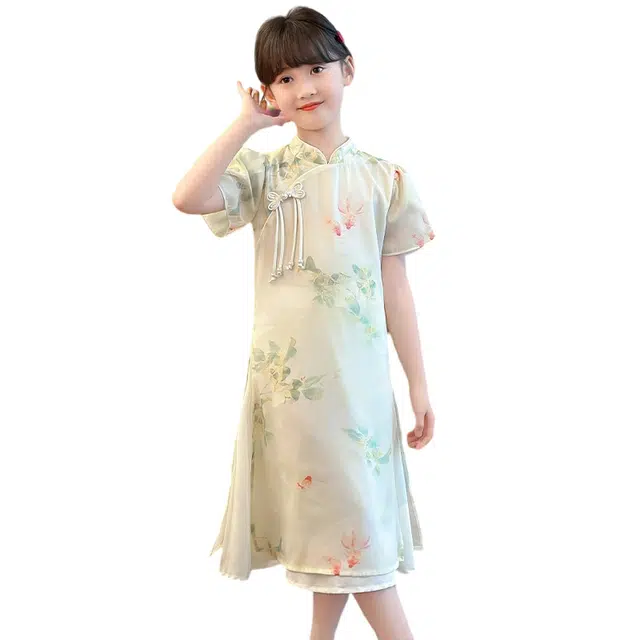 泰迪珍藏连衣裙 短袖简约亲肤潮流休闲 儿童款