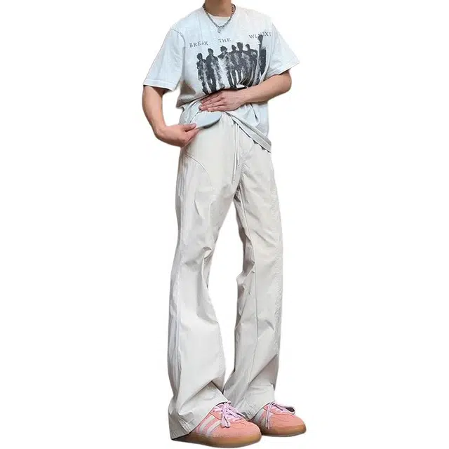 单爵 垂坠感高级感简约百搭日常休闲裤 男女同款