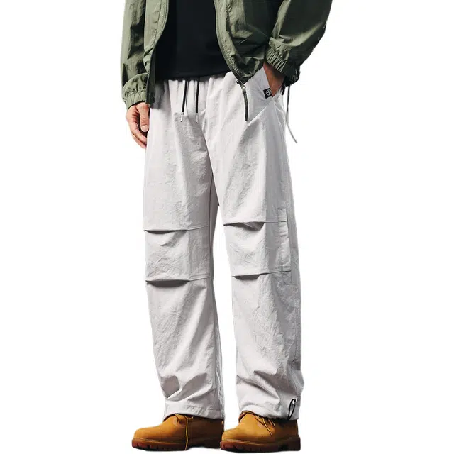 格蓝鹿 美式山系外穿丛林作战宽松水洗户外耐磨直筒垂感高街休闲工装裤 男女同款