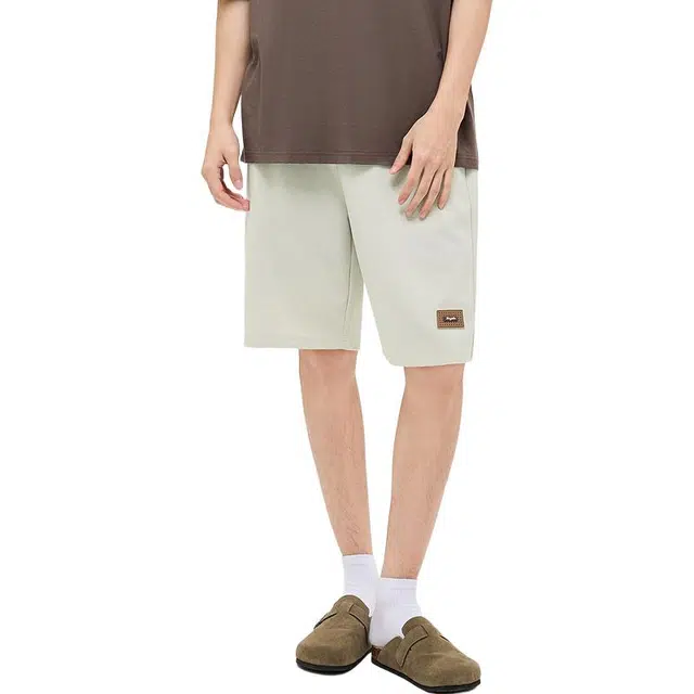 三福 简约运动风修身中腰五分休闲短裤 男款