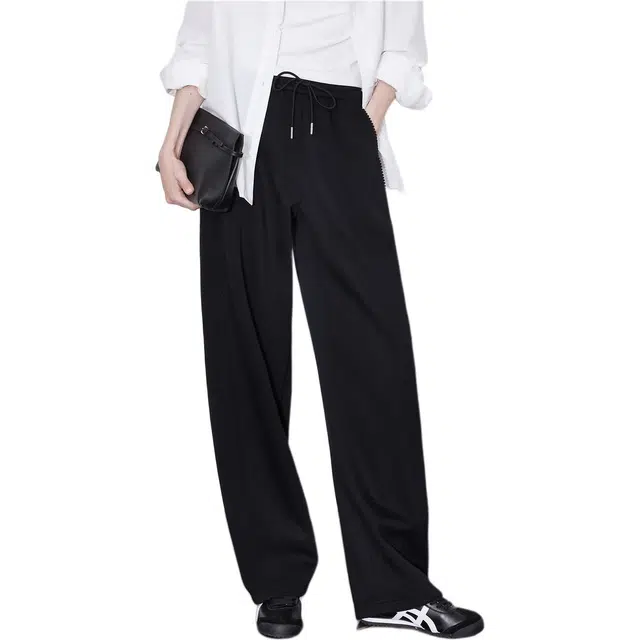 初语 简约舒适口袋通勤休闲裤 女款