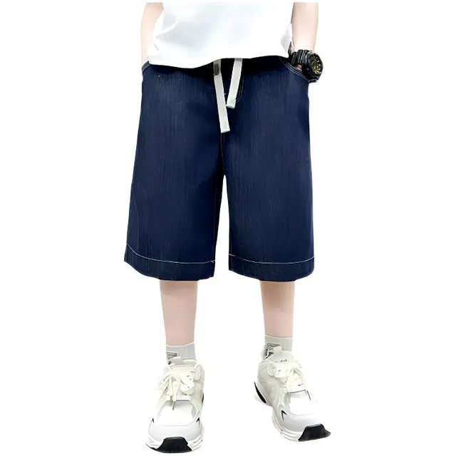 木木兔 短裤舒适简约潮流洋气帅气百搭 儿童款