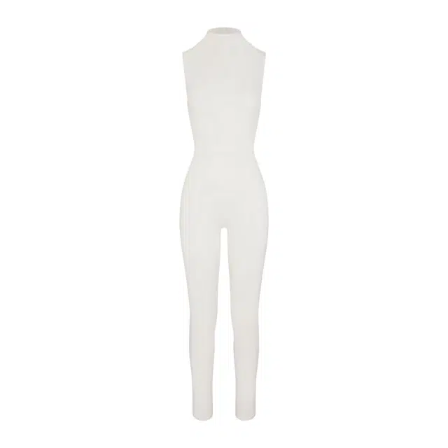 NAKED WARDROBE Sleeveless Sculpt Jumpsuit NW