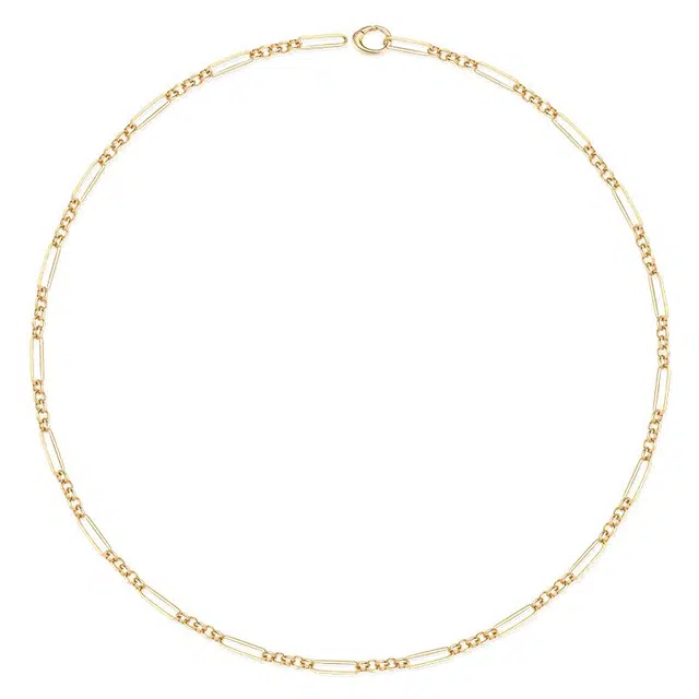 阡陌 回形环链 素圈冷淡风自由文艺小众中性搭配 通勤时尚 礼盒 合金 项链 男女同款情侣款