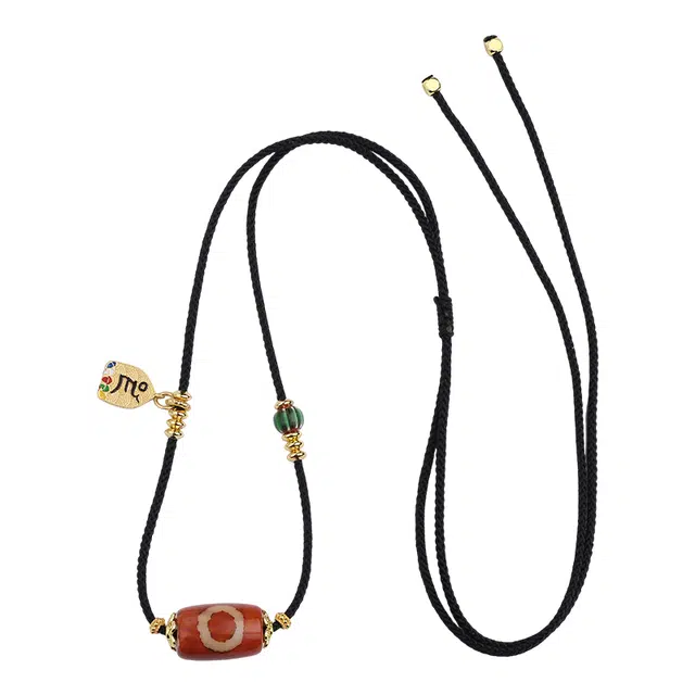 布达拉宫 红肉一眼#好运 玛瑙 项链 男女同款情侣款