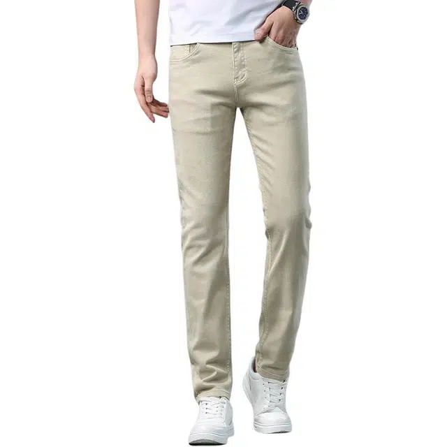 吉肯蒂 夏季潮流高端弹力百搭牛仔裤 男款