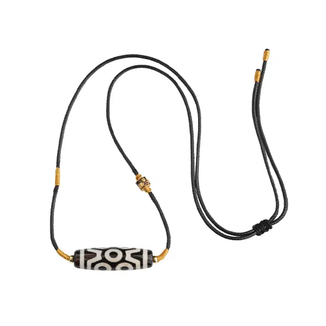 布达拉宫 七眼天珠#好运 玛瑙 项链 男女同款情侣款