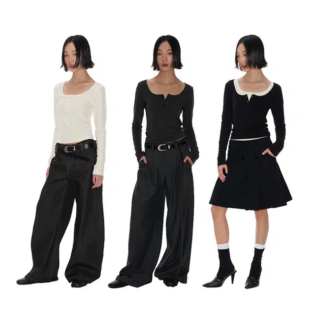 J CAESAR STUDIO HENRY SLEEVE T