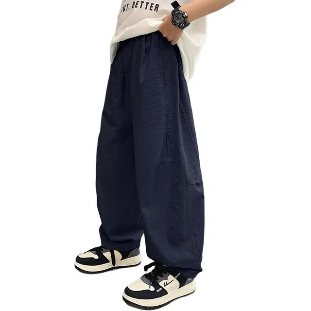 泰迪珍藏长裤 纯色时尚洋气 中小童