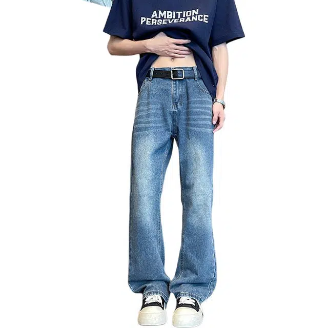 Struggle Vintage95 Cleanfit Wide Leg Jeans