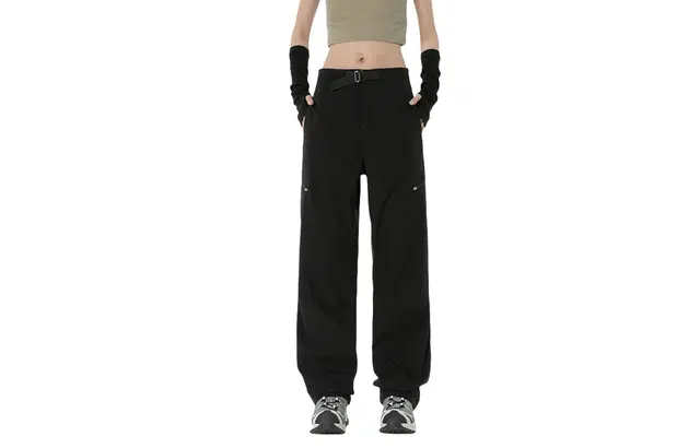 木林森 户外宽松防水防风直筒舒适时尚百搭简约休闲裤 男女同款