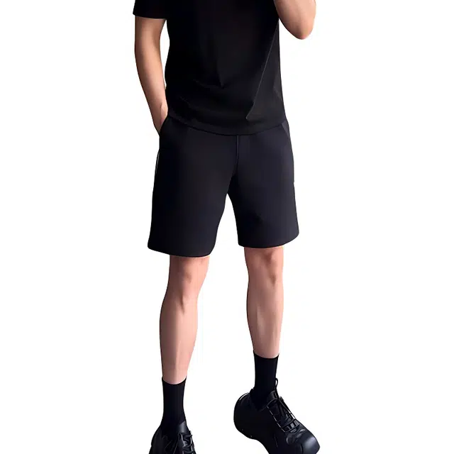 单爵 运动夏季冰丝休闲短裤 男女同款