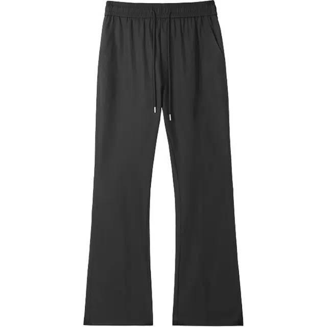 童先森 美式高街潮牌宽松拖地微喇薄款休闲裤 男款