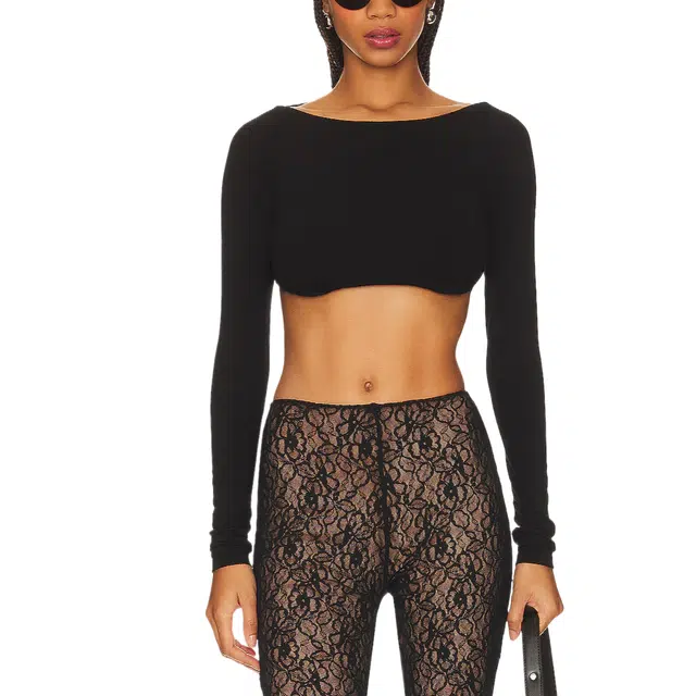 SUPERDOWN Ravin Crop Top