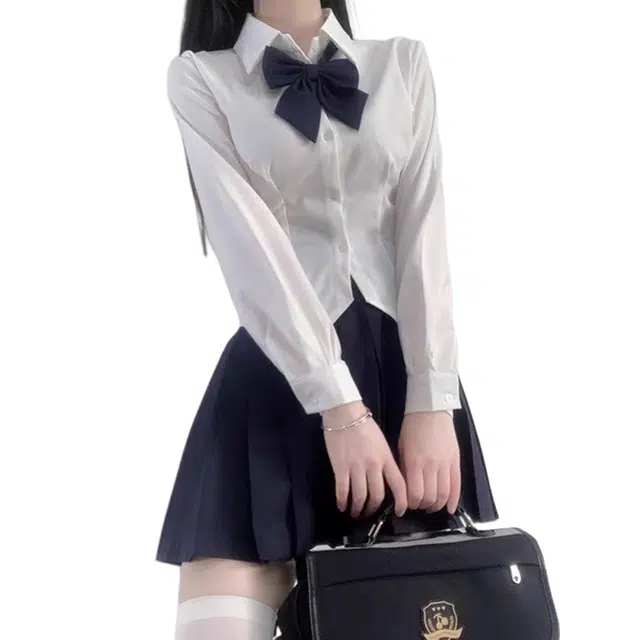 柏黛妃 通勤简约舒适百搭裙装套装 女款