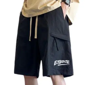 法文箱子 高街舒适百搭休闲短裤 男款